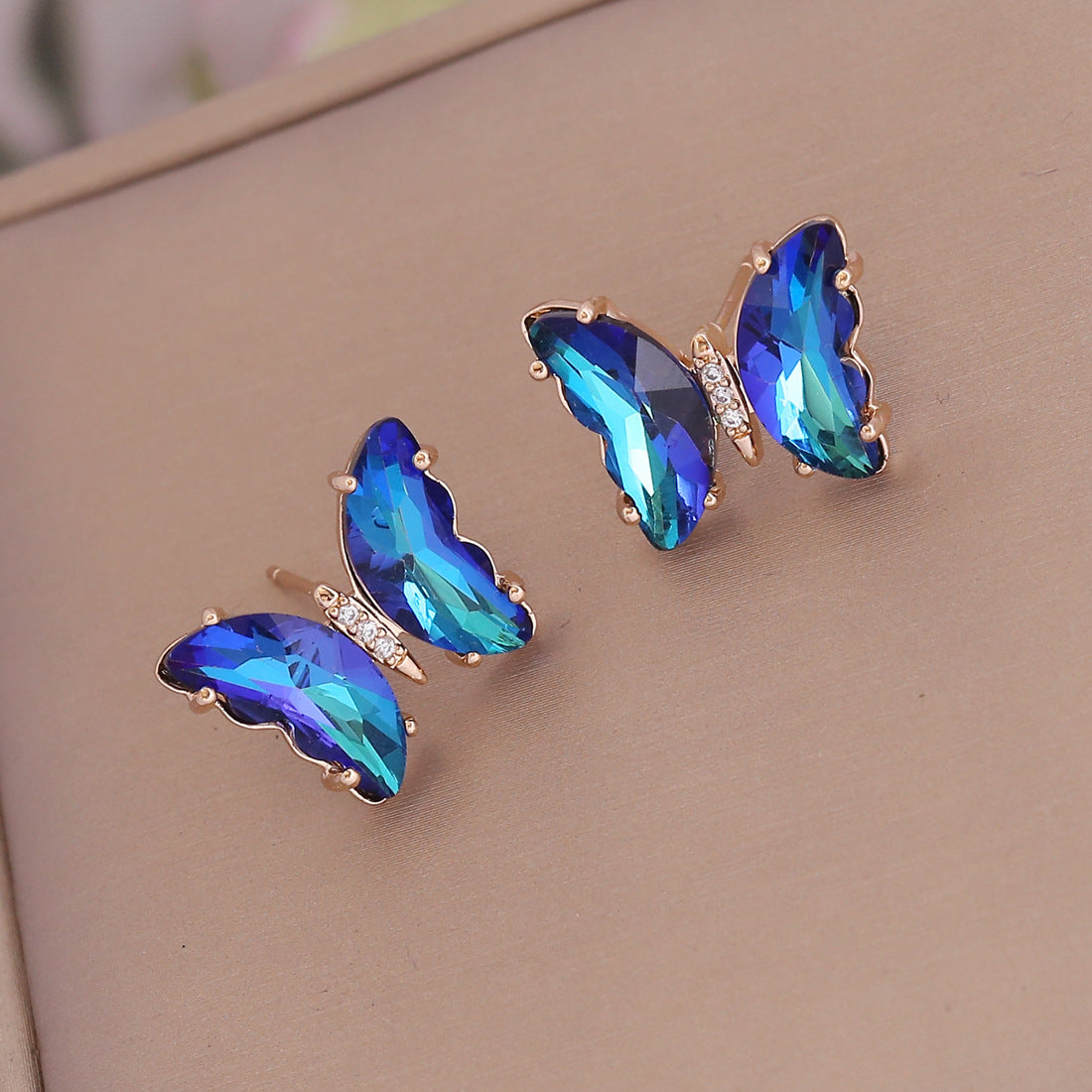 Gradient Butterfly Earrings